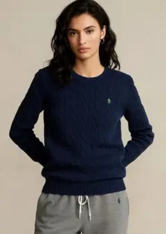 ポロラルフローレン ケーブルニット ニット