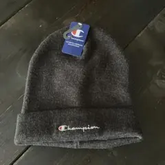 Champion グレー ニット帽 58cm