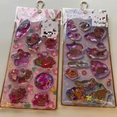 【国内正規品】ウォーターinシール　日焼けキティ　サンリオ　2点セット