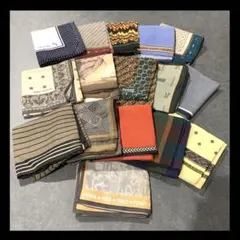 メンズ ハンカチセット おまとめ 16枚セット ブランド入り 中古品 大量