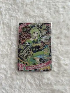 ひみつのアイプリ　ダークカルテットスターバズリウムグリーン　ダークアイリ