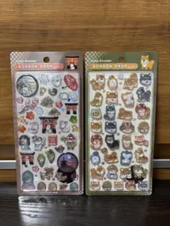 ボンボンドロップシール 古都めぐり　柴犬