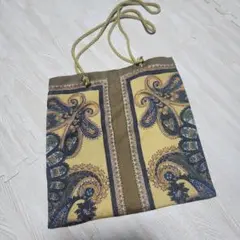 本日限定価格　ココディール　ペイズリー柄 ショルダーバッグ