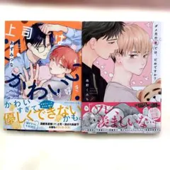 BLコミック２冊 上司はかわいい君が好き & ダメ元の恋ではだめですか？