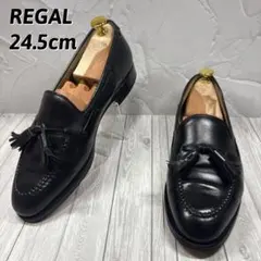 REGAL East Coast タッセルローファー 24.5cm 黒 2244