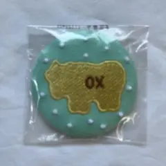 ギンビス たべっ子どうぶつ 缶バッジ OXのサムネイル