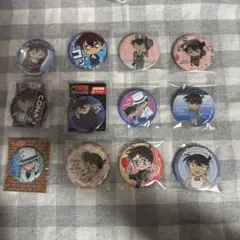 名探偵コナン 江戸川コナン 怪盗キッド 缶バッジ まとめ売り