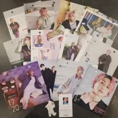 SnowMan佐久間大介グッズセット スノカレ2023名刺カード　フレークシール