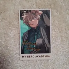 僕のヒーローアカデミア 原画展 メモリアルコレクション 爆豪勝己 箔押し