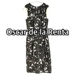 【美品】オスカーデラレンタ　Oscar de la Renta 膝丈ワンピースのサムネイル