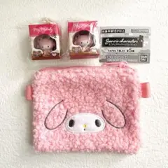 もふもふポーシェット　 ミニチュアパッケージコレクション　マイメロ
