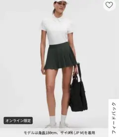 ルルレモンVarsity ハイライズ プリーツテニススカートのサムネイル
