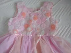 Jona Michelle COSTCO キッズドレス 6 ピンクオレンジのサムネイル