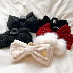 リボン バンスクリップ