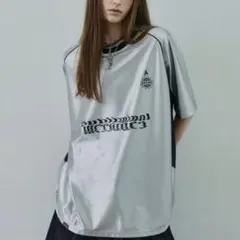 完売品】AIVERアイバー ラグランサッカーシャツ サブリミナルブラック 