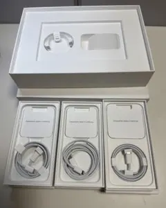 iPhoneの空箱 3個 + iPad 空箱 1個 + 一部アクセサリ セット