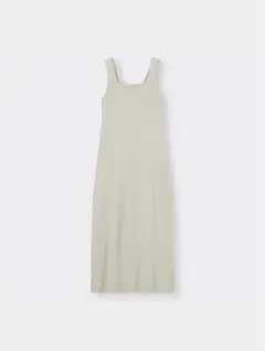 新品　GU リブニットワンピース(ノースリーブ) Mサイズ