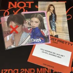 izna not just pretty ジョンウン 封入 トレカ