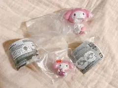 マイメロディ　あたまこつんフィギュア　ハグコット