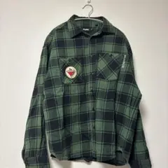 XLARGE チェック柄長袖シャツ