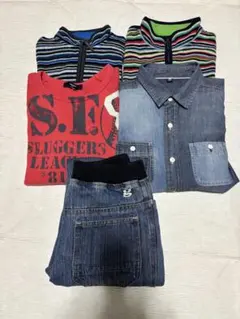 男の子130〜140cm5点セット美品UNIQLO GAP GROOVYSTAR
