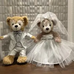 年末特別価格！ダッフィーシェリーメイ♡ウエディングコスチューム