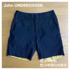 John UNDERCOVER ロールアップ ショートパンツ 黒JU04503 - メルカリ