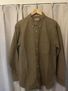 KHAKI’S by ARROW BIG OXFORD チェックシャツ　長袖
