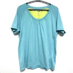 【状態】A- UNIQLO スポーツウェア Tシャツ ブルー Sサイズのサムネイル
