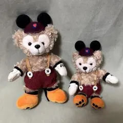 ダッフィー ぬいぐるみ　ハロウィン 2015 ミッキーコス　ストラップ