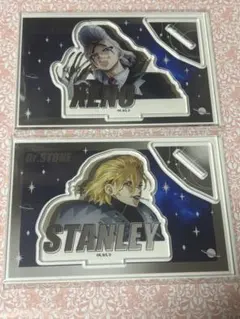 Dr.STONE スタンリー　ゼノ　ビッグアクリルスタンド　ダイソー　B