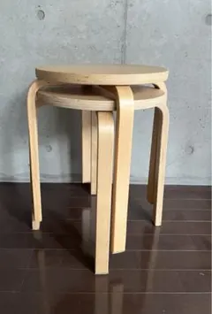 廃盤品 IKEA FROSTA フロスタ 木製スツール 2脚セット - メルカリ