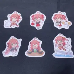 即日発送　コンプリート　さくらみこ スシロー コラボ ピック　ステッカー