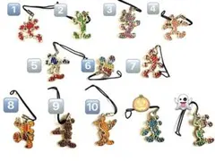 ミッキーマウスビーズストラップ12個セット