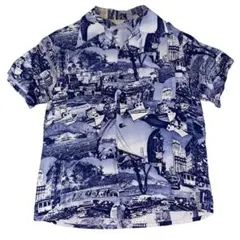 極美品　LOUIS VUITTON ルイヴィトン　アロハシャツ パームツリー柄 極美品 LOUIS VUITTON ルイヴィトン アロハシャツ パームツリー柄