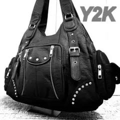 00s archive leather Backpack gimmick y2k - メルカリ