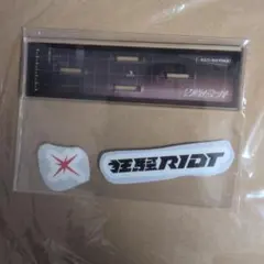 狂騒RIOT　初回生産限定盤 特典 アクスタ 台座 ステッカー