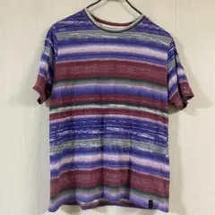 Gramicci グラミチ ボーダー Tシャツ パープル系のサムネイル