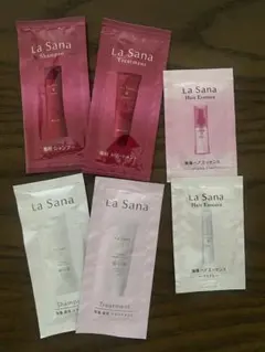 LaSana トライアルセット　シャンプー　トリートメント　ヘアエッセンス