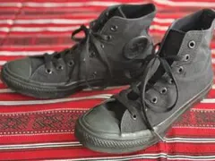 コンバース オールスター チャックテイラー ブラックハイカット　25.5cm