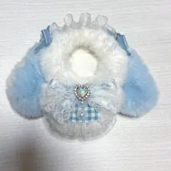 ぬい服 10cm 水色 ハンドメイド