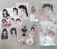 逃げ水あむ えぶりで大好き珈琲カフェ BIGアクリルスタンド m*！様 逃げ水あむ えぶりで大好き珈琲(カフェ) ほぼコンプセット