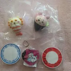 ちいかわ寿司　フィギュアコレクション　シーサー　古本屋（カニちゃん)　セット