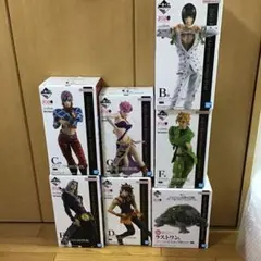 一番くじ　ジョジョの奇妙な冒険 GOLD WIND MASTERLISE 7体