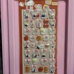 ハローキティ 3Dぷくぷくシール