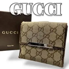 GUCCI GGキャンパス レディース 折り財布 7870