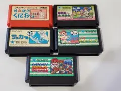 くにおくんシリーズ ファミコン ソフト 3本セットとゲームボーイ1本