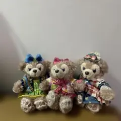 シェリーメイ ぬいぐるみバッジ 3体セット