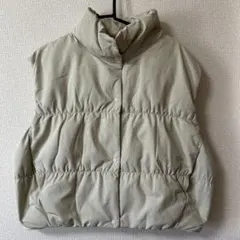 UNIQLO ノースリーブダウンベスト XL ベージュ