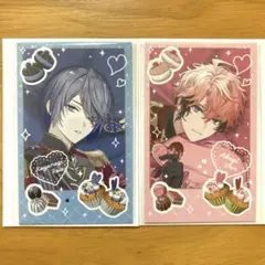 にじさんじ バレンタイン 小柳ロウ 赤城ウェン ランダムチェキ風カード